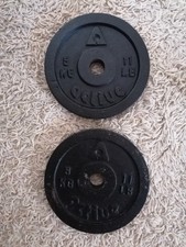 2 Stück Hantelscheiben je 5 kg ACTIVE Loch 30mm Durchmesser