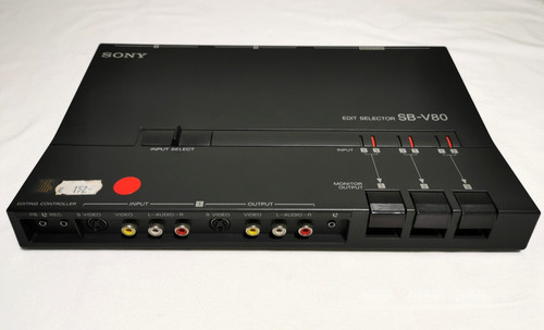 Sony v80 edit selector - sony, sb-v80