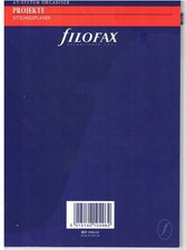 FILOFAX A5 Paket diverse Einlagen - Sitzung-Tagesplan-Adressen-Notiz u.v.m. OVP