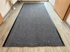 Fußmatte Schmutzfangmatte Gummi Fußabtreter Sauberlaufmatte Türmatte Grau