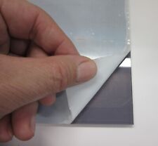 Kunststoffglas PC UV Platte 6 mm Grau getönt 500 x 94mm Polycarbonat