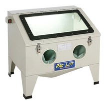 Sandstrahlkabine 190L Sandstrahler Sandstrahlanlage Sandstrahlen Industrie W0688