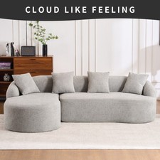 LY-022 GREY COMPRESSION SOFA