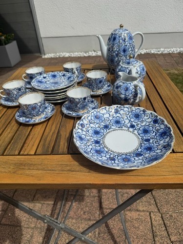 Kaffeeservice lomonosov blaue - kaffeeservice,