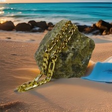 14K 585er Figaro Panzerarmband Armband Gold Goldarmband 20,5 cm