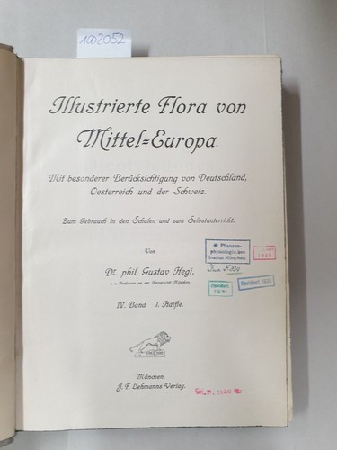 Llustrierte flora von - llustrierte,