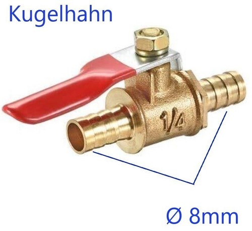 8mm benzin kraftstoff hahn - Ø,