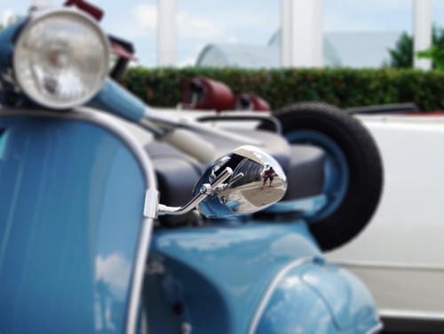 Klemmspiegel für vespa - klemmspiegel,