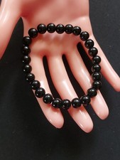 Schwarzer Turmalin 8 mm Kugel