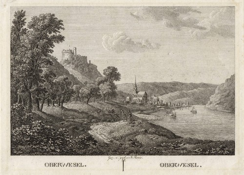 Oberwesel gesamtansicht - oberwesel,