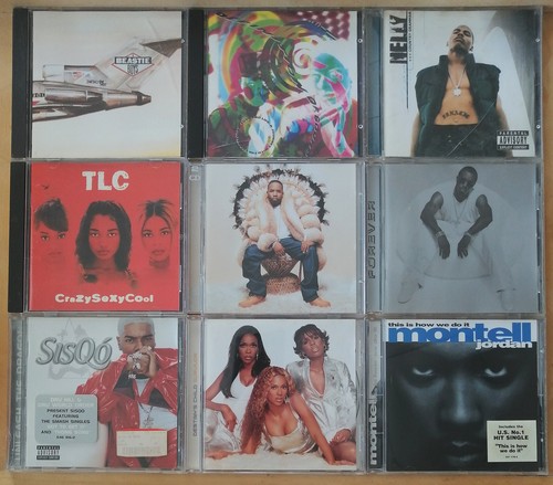 Hip hop sammlung 9stk - sammlung, 9stk.