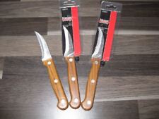 DREI  Schälmesser  mit