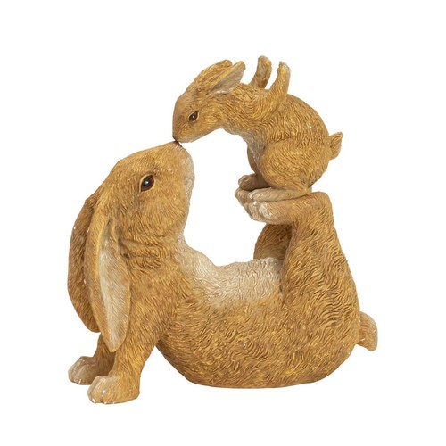 Hase mama mit kind küssen - mama,