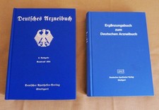 Deutsches Arzneibuch EB 6 - 1951 UND Ergänzungsband 1953 DAV Apotheker-Verl. SET