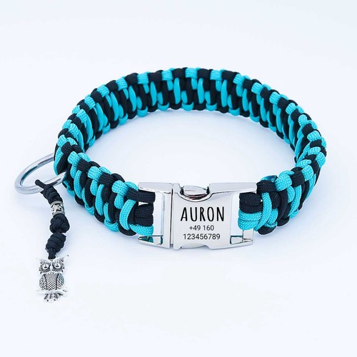 Paracord hundehalsband auron - paracord,