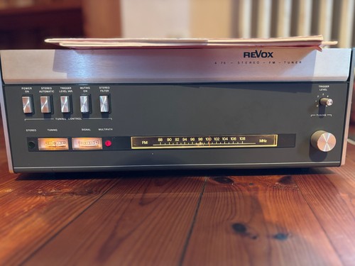Revox a76 stereo tuner - revox,
