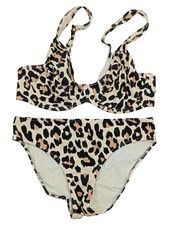 Damen Bikini Animal-Print