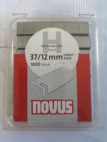 1000st novus tackerklammern - tackerklammern, h