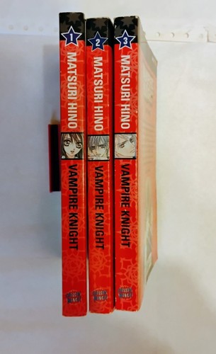 Vampire knight manga - manga, vol.1-3
