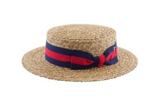 Historischer boater strohhut - boater,