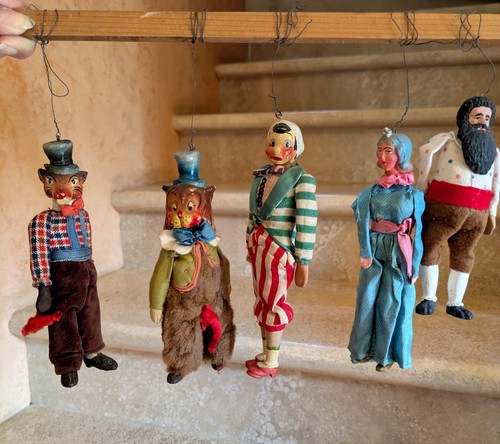 Pinocchio set von 5 - set,