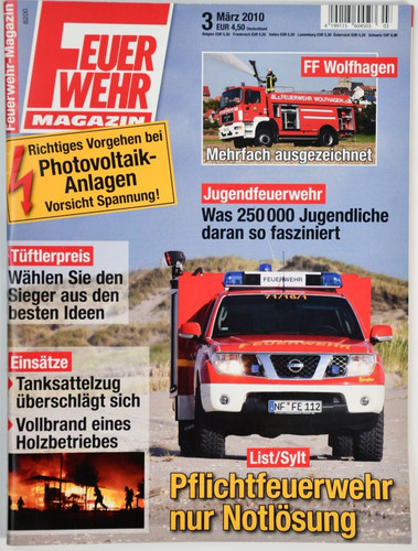 Feuerwehr magazin märz - feuerwehr-magazin,