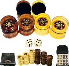 Backgammon-Spielsteine aus