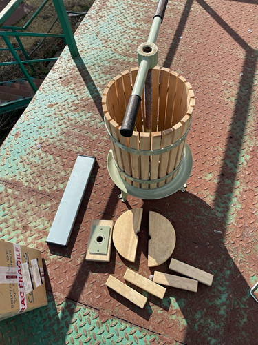 Manuelle obstpresse holz - holz, &