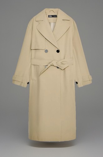 Zara wasserfest trench coat - wasserfest,