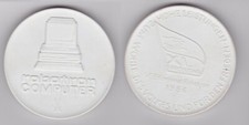Porzellan Medaille VEB