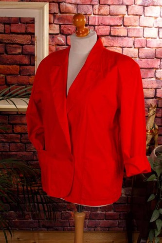 Vintage orig 80er - blazer, rot