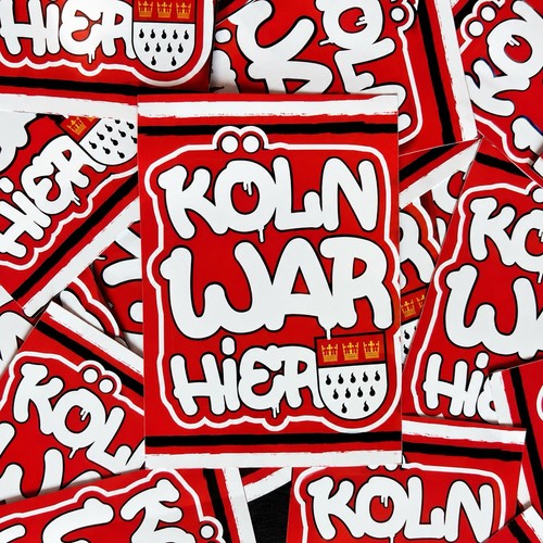 Köln aufkleber fußball - köln,