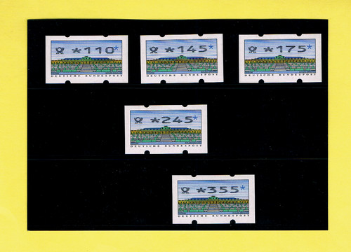 Streifband satz posthorn logo - streifband-satz, posthorn-logo