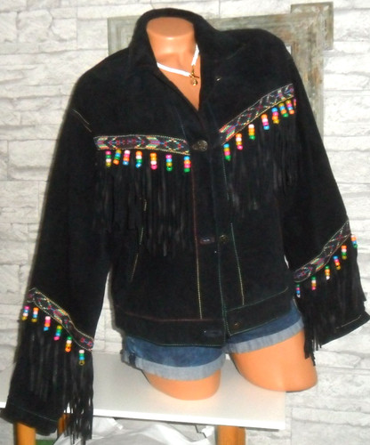 Front line wildlederjacke - front,