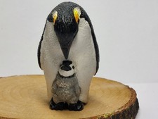 Schleich Pinguin Kaiserpinguin mit Jungem 14632 Sammlerstück  TOP für Konvolut