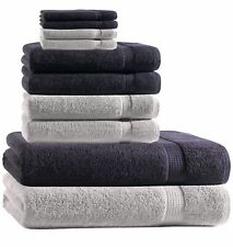 LHT Handtuchset 10er Set Handtücher Gästetücher Waschhandschuhe 2 Farben Mix