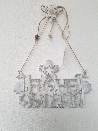 Frohe ostern schild zum - ostern,