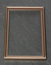 Goldener Bilderrahmen 10 cm x 15 cm aus Holz mit Glas ohne Rückwand Bild Rahmen