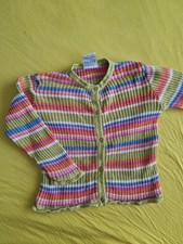 Bunte Strickjacke gr.116 von Topolino
