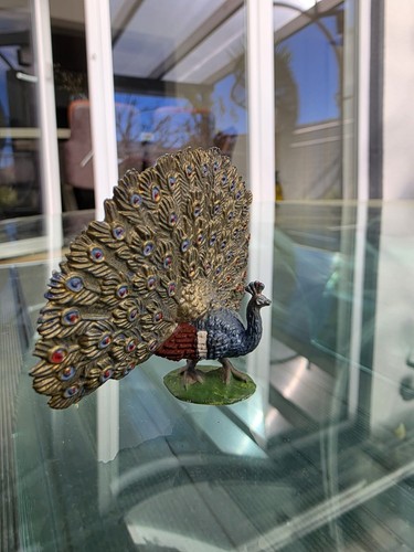 Klein pfau skulptur figur - pfau,