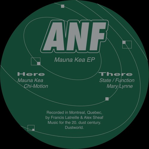 Anf mauna kea vinyl 12 - ep, (vinyl
