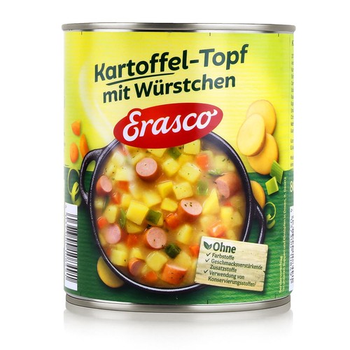 Erasco kartoffel topf - erasco, mit