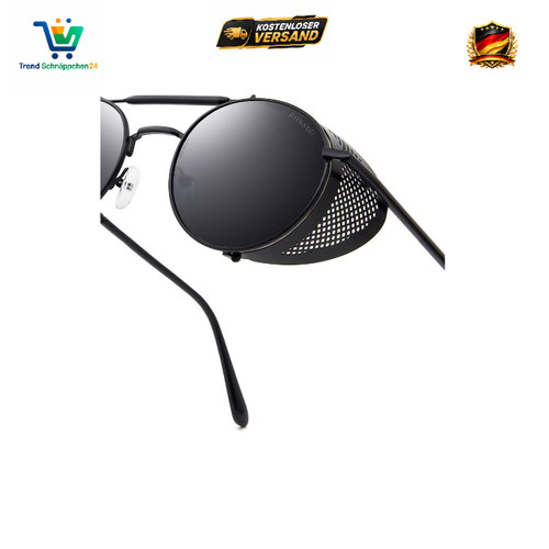 Runde steampunk sonnenbrille - runde, steampunk-sonnenbrille