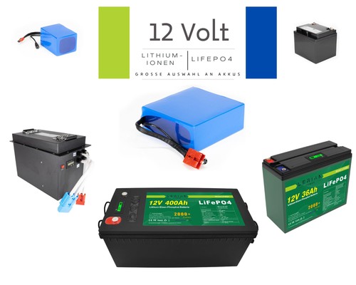 12v lithium ionen akku - 12v,