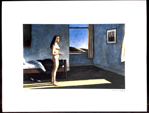 Edward hopper woman in - hopper,