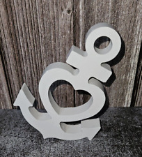 Deko Seeanker Anker Hängend und Stehend aus Beton Boot Schiff