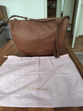 Coccinelle Schultertasche cognac-braun Neu!
