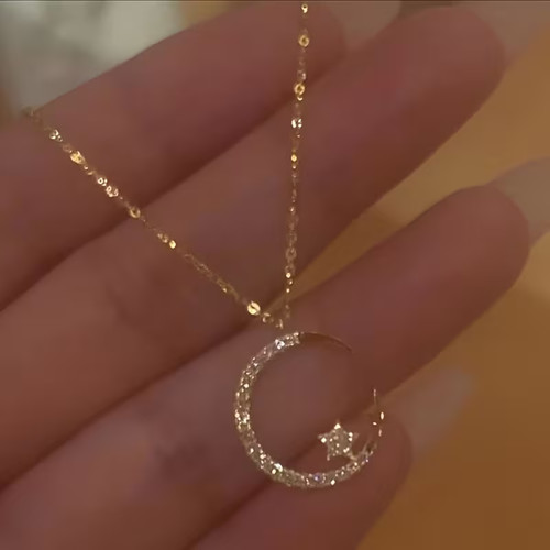 Eleganz elegante stern - stern, mond