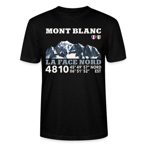 Mont blanc face nord alpen - mont,