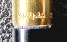 Alter DDR Füllfederhalter Heiko Gold 444 Verpackung Füller 442 Wernigerode Retro